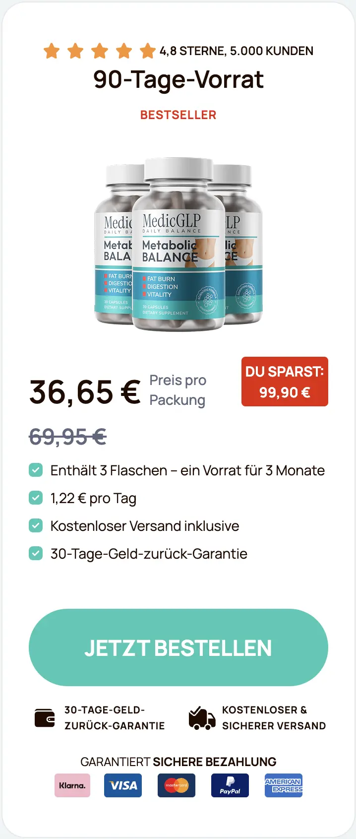 MedicGLP großes Paket